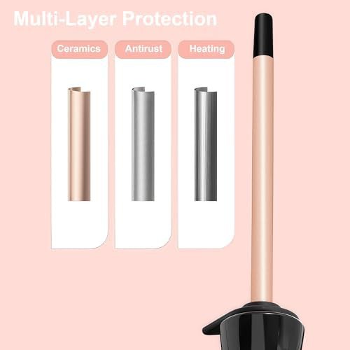 Mini skinny ceramic curling wand — photo 5