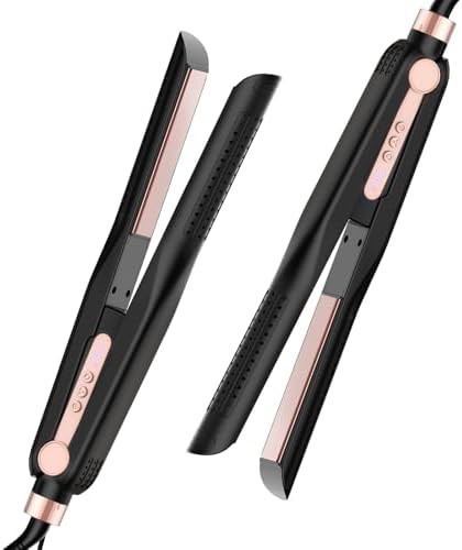 Titanium styler with cool air vents