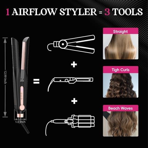 Titanium styler with cool air vents — photo 3