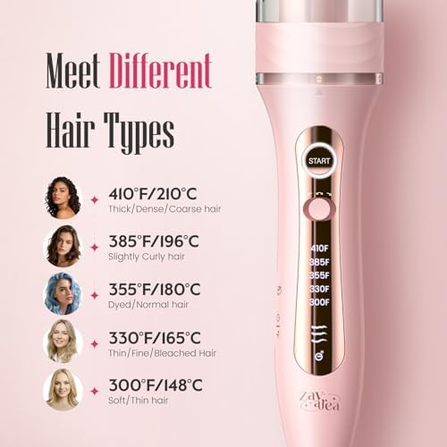 Automatic rotating iron for long hair — photo 5