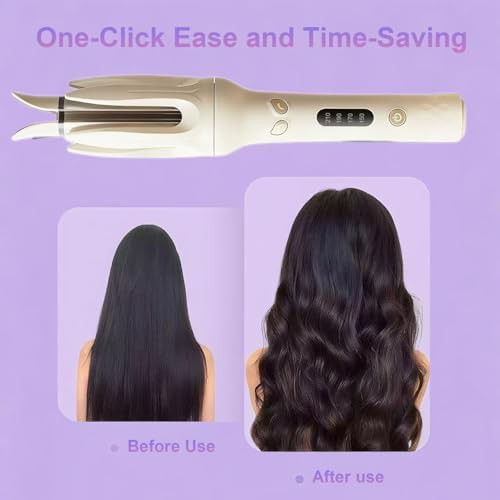 Off white automatic rotating styling wand — photo 3