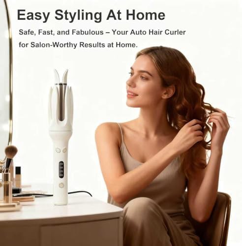 Off white automatic rotating styling wand — photo 5