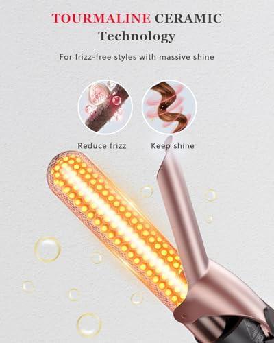 Two in one ceramic iron and thermal brush — photo 4