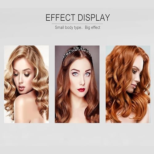 Ceramic anti scald heated curling brush — photo 5