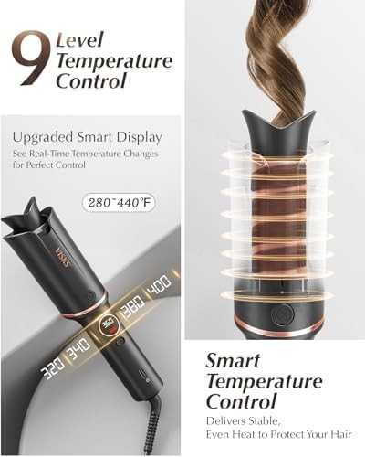 Automatic rotating ceramic curling iron — photo 4