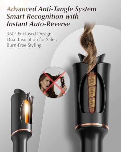 Automatic rotating ceramic curling iron — photo 5