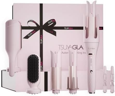 Tsuyagla 5 in 1 automatic curling iron