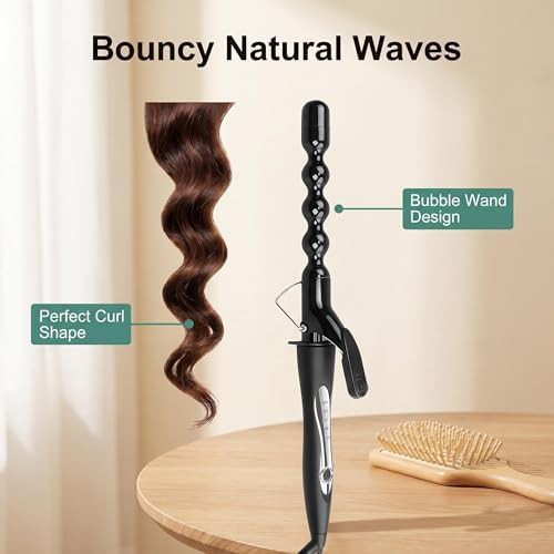 Ceramic 1 inch bubble curling wand — photo 5