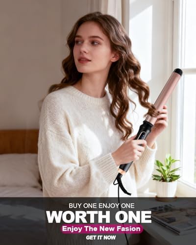 Professional 1 25 inch clamp free curling wand — photo 5