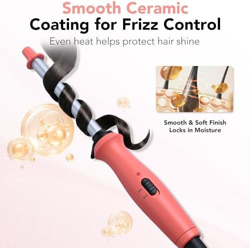 Mini ceramic travel curling wand — photo 5