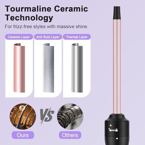 Three in One Interchangeable Ceramic Curling Wand — photo 5