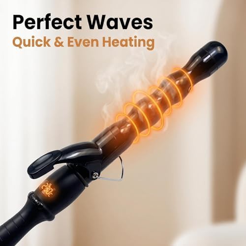 Ceramic 1.25 inch bubble hair curler — photo 3