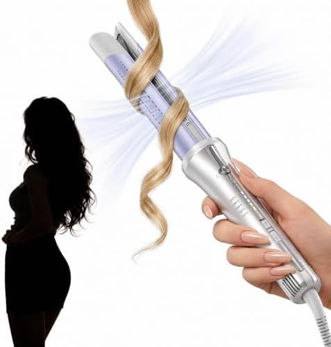Automatic rotating styler with cool air technology