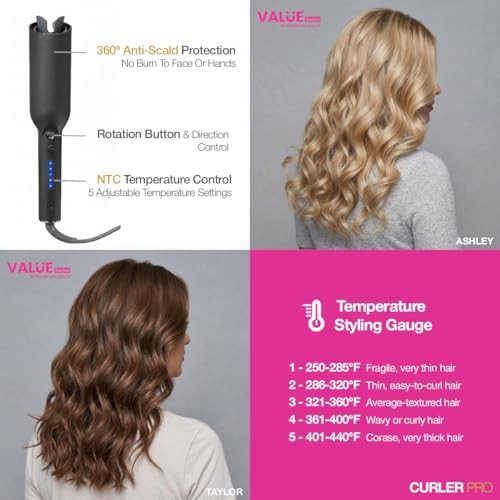 Automatic rotating beach wave curler — photo 5