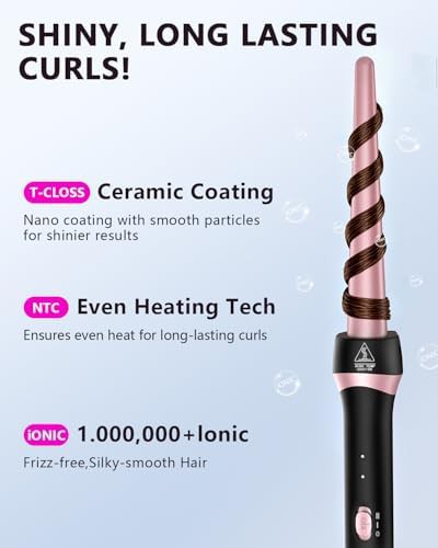 Tapered ceramic wand with dual voltage — photo 4