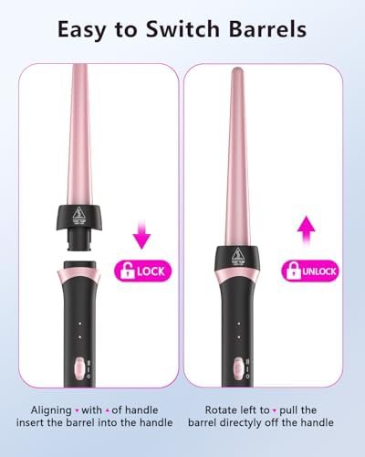 Tapered ceramic wand with dual voltage — photo 5