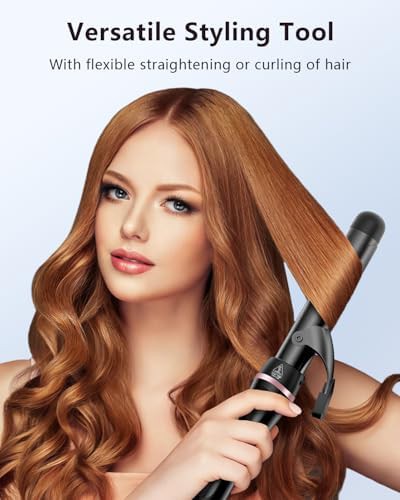 Tapered ceramic wand with flat iron — photo 5