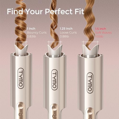 Large Gold Clipless Automatic Curling Iron — photo 4
