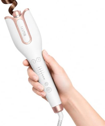 Automatic rotating beach wave curler