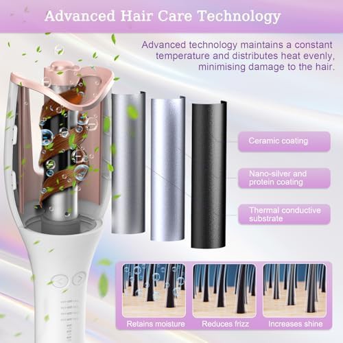 Automatic rotating beach wave curler — photo 5