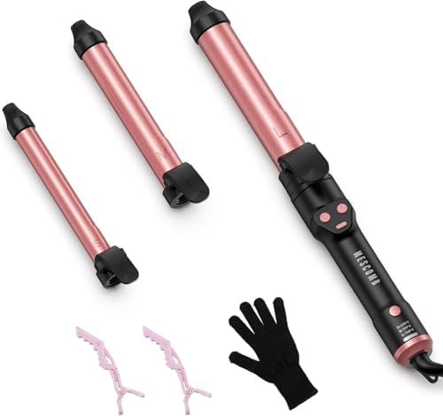 Automatic curler with interchangeable barrels