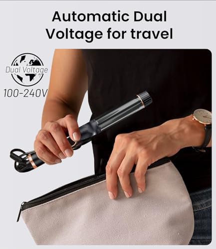 Blush gold mini travel curling iron — photo 4