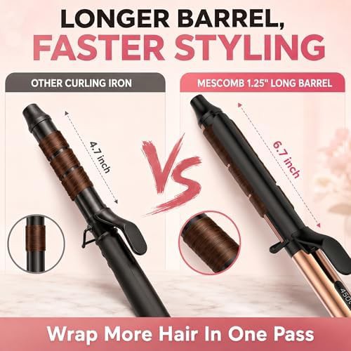 Oval barrel dual voltage curling iron — photo 3