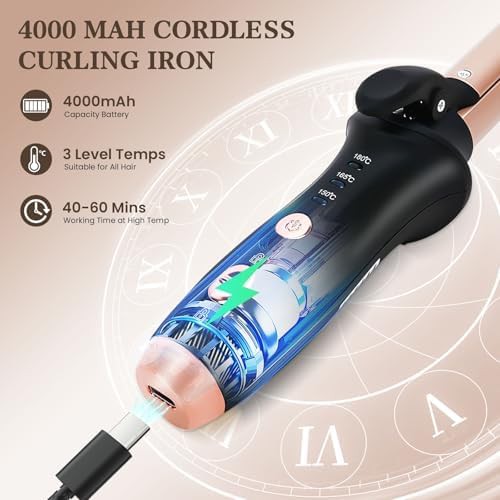 Rechargeable cordless ceramic travel wand — photo 4