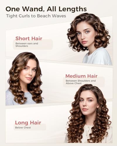 Tapered 0.5 inch ceramic curling wand — photo 5