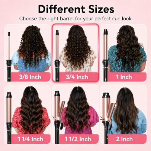 Three quarter inch ceramic tight curl wand — photo 4