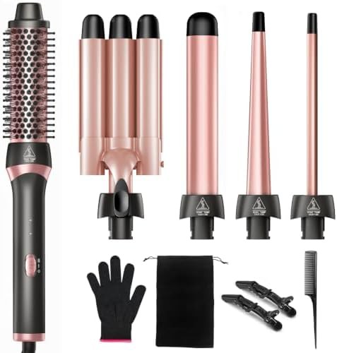 Interchangeable ceramic waver for short hair