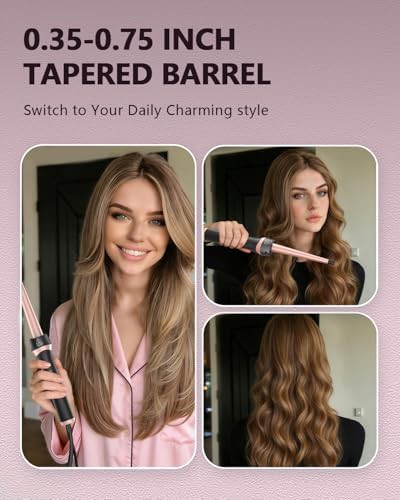 Multi curling wand with flat iron attachment — photo 3