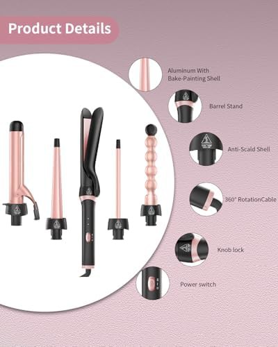 Multi curling wand with flat iron attachment — photo 5