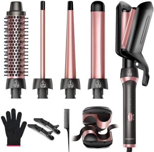 Dual voltage ceramic waver and thermal brush