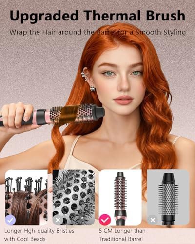 Dual voltage ceramic waver and thermal brush — photo 3