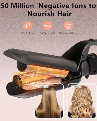 Dual voltage ceramic waver and thermal brush — photo 4