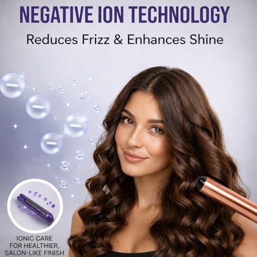 Rose gold interchangeable tapered curling wand — photo 5