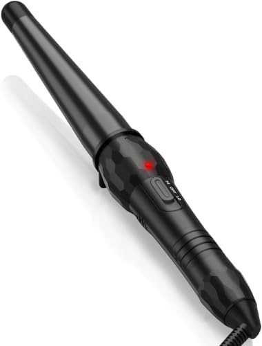 Medium tapered wand for loose curls