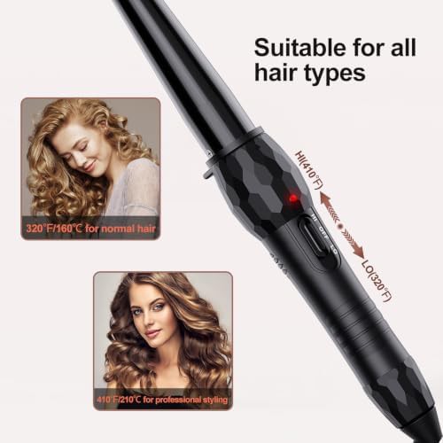 Medium tapered wand for loose curls — photo 5