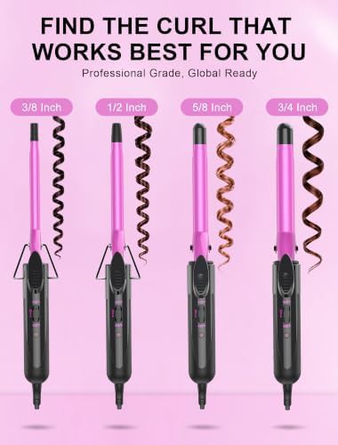 Slim ceramic iron for tight curls — photo 3
