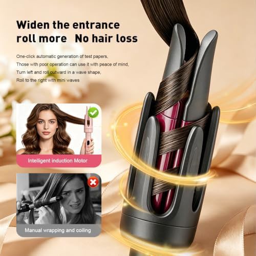 Automatic rotating curling wand with 32mm barrel — photo 5