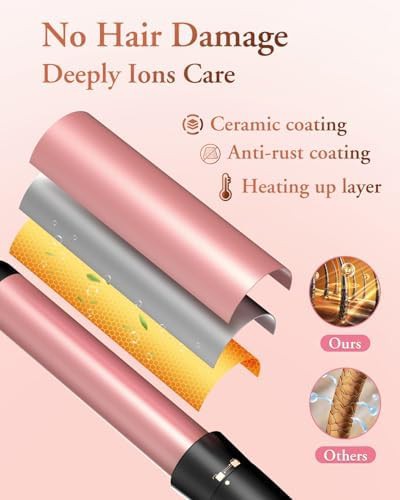 Rose gold five in one interchangeable wand set — photo 4