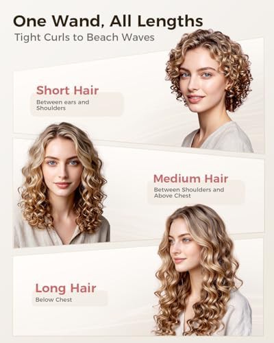 Tapered ceramic 0.35 inch curling wand — photo 4