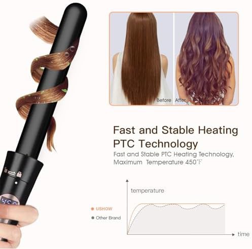 Black Interchangeable Ceramic Wand Set — photo 5