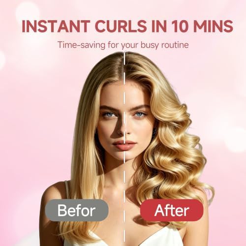 Large barrel automatic rotating curling wand — photo 3