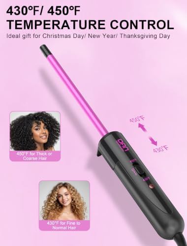 Nine millimeter ceramic wand for tight curls — photo 4