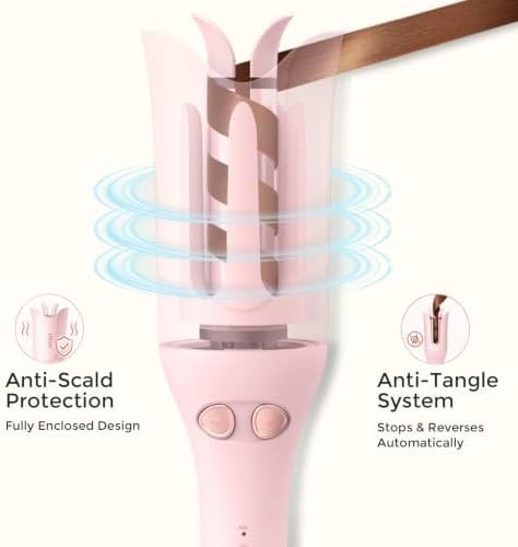 Ufree automatic rotating 1 inch beach wave curler — photo 5